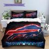 Custom Name Buffalo Bills2 Pattern Bedding Quilt Set  Home Decoration  Gift (1 * duvet cover + 2 * pillowcase  without core)