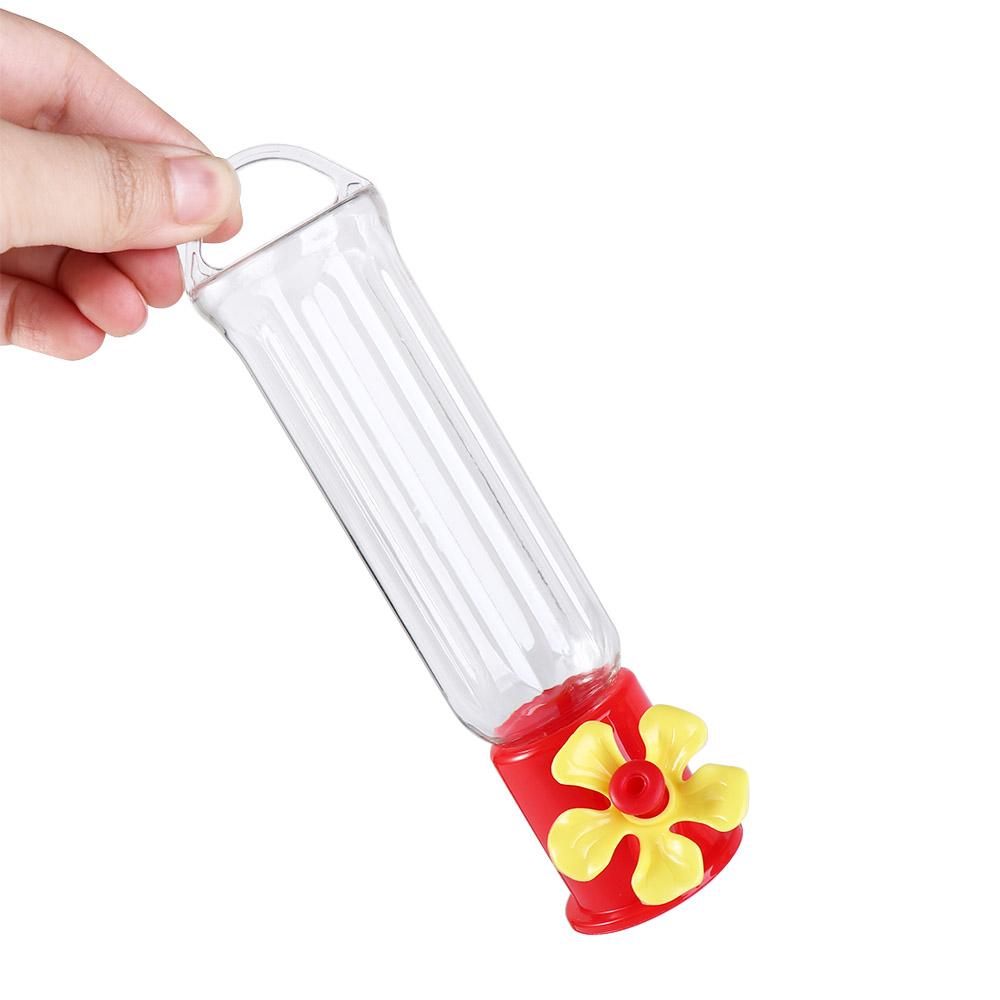 Поилки для птиц Пластиковые кормушки для колибри Съемные Герметичные Подвесные кормушки для птиц Прозрачные Долговечные Садовые