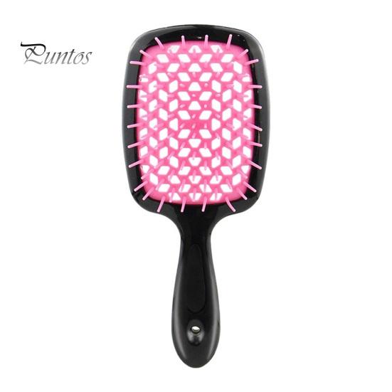 Квадратная полая расческа распутывает вьющиеся прямые волосы, уменьшает спутывание, использует удобную красочную расческу, товары для дома