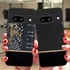 Элемент текстуры чешуи Для Google Pixel 10 Pro XL Pixel 8 7 9 10 Pixel 9 Pro XL Pixel 8a 7a Pixel 7 Pro Черный Стеклянный Чехол для Телефона