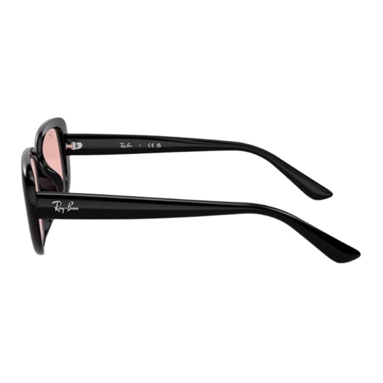 Ray-Ban Rectangle Sunglasses With Logo Unisex sunglasses Black 0RB4421D66778456