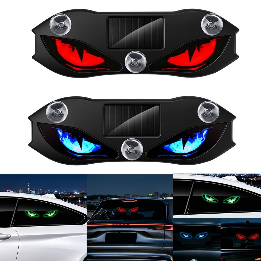 Car Demon Eye Lights Dynamic Led Ambient Lighting Suction Cup Lamp For Cars Trucks Vans Interior Atmosphere Light Driving Decor