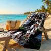 Juventus Personalized Name Beach Towel Soft Durable Quick-Dry Perfect for Traveling Yoga Camping and Swimming