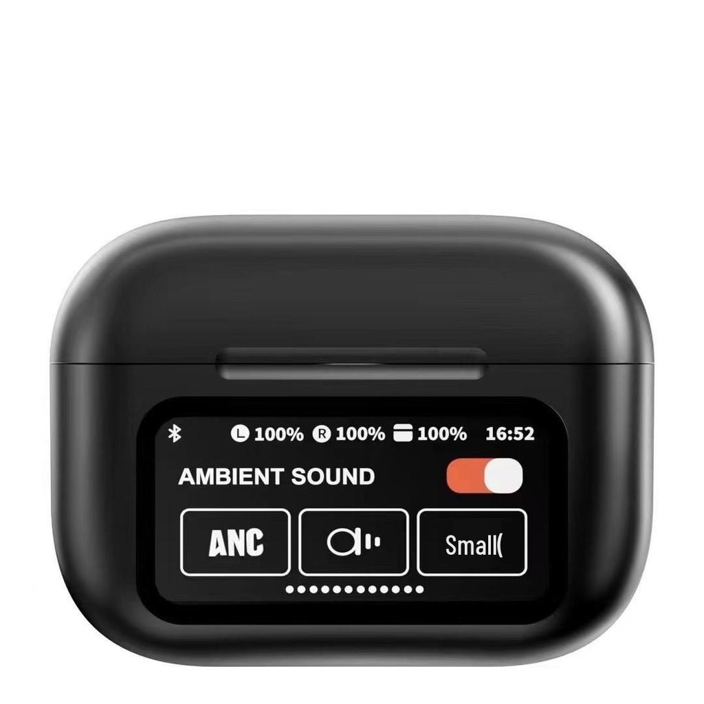 Bluetooth-наушники A9Pro 2025 года с ИИ-переводом, активным шумоподавлением, цветным экраном, для Android и Apple