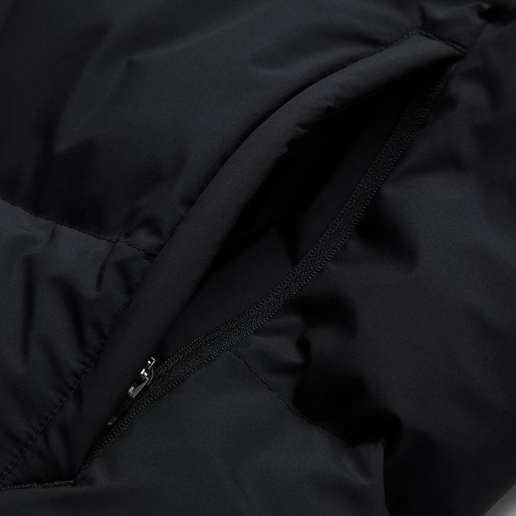 Li Ning Cba Series Logo Letter Zipper Casual Universal с капюшоном Short Winter Cotton Jacket Men jackets Black AJMU087-1