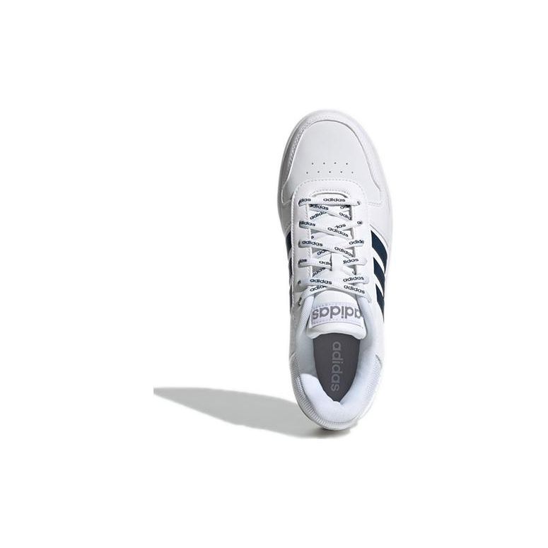 adidas Кроссовки унисекс Hoops 2.0 White Crew Navy Cloud-White Gum GZ7969