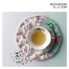 Wedgwood Набор из зеленой чашки и блюдца "Цветущая бабочка"