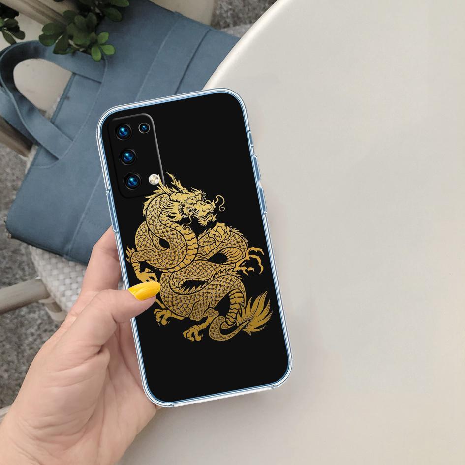 LO25 Chinese Dragon Phone Case for Motorola Moto Edge 20 30 40 50 S30 Fusion Ultra Pro Neo Lite + G200 G23