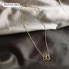 Heart Pendant Necklace For Girls Women Sweater Neck Chain Necklaces Cute Chokers Jewelry