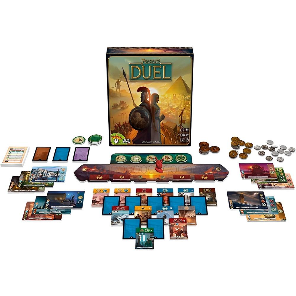 7 Чудес Дуэль Стратегическая Настольная Игра Для Взрослых Детей