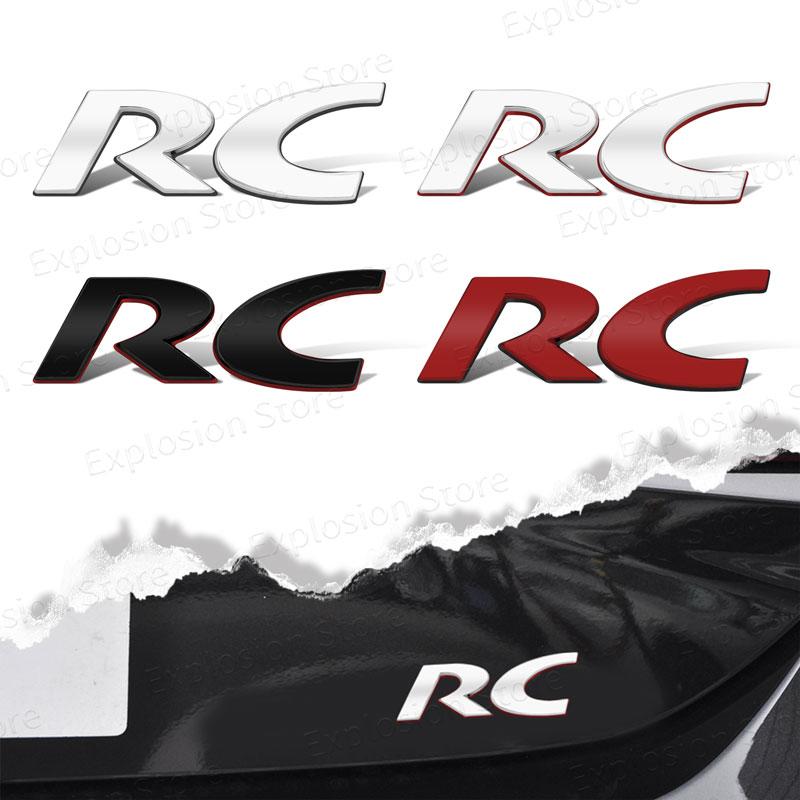 3D металлический декор автомобиля RC эмблема задний багажник значок наклейка на крыло наклейки на тело для RC Sport 301 308 307 208 5008 107 206 207
