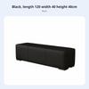 Backless Ottoman Bench Soft Seating Upholstered End-of-Bed Bench Versatile Versatile Design for Families, Rest Area, Bedroom