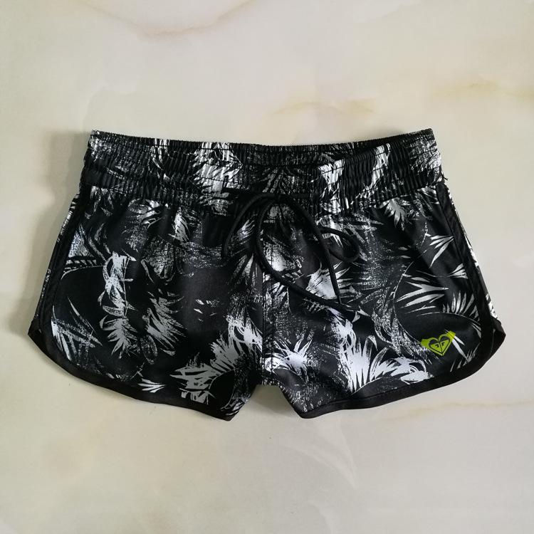 Женские быстросохнущие эластичные пляжные брюки ROXY: Универсальные повседневные шорты для серфинга, отпуска и отдыха