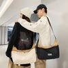 Autumn and Winter New Couple Shoulder Bag Nylon Messenger Bag Men's and Women's Large-capacity Leisure Bag Pillow Academy Style