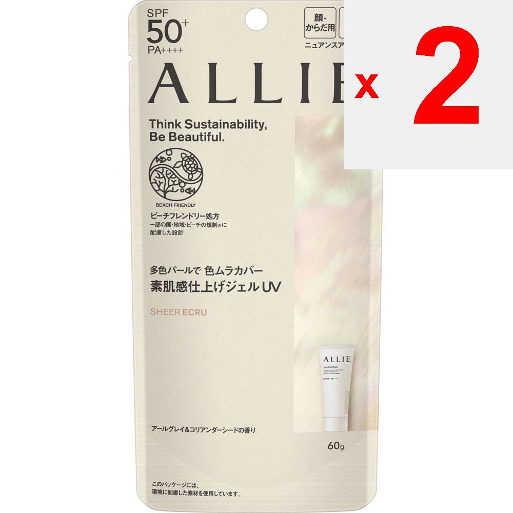 Kanebo Ally Chrono Beauty Tone Up UV 03 60 г Солнцезащитное средство для лица и шеи. После подготовки кожи с помощью основных косметических средств нанесите необходимое количество средства на лицо и шею.