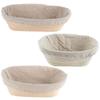 Home Fermentation Wicker Handmade Dougn Bread Woven Rattan Proofing Baskets Oval Banneton Brotform