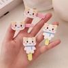 Korean New 2pcs Cartoon Kitten Hairpins for Children Acrylic Cute Little Cat Hair Clip Girl's Hair Accessories