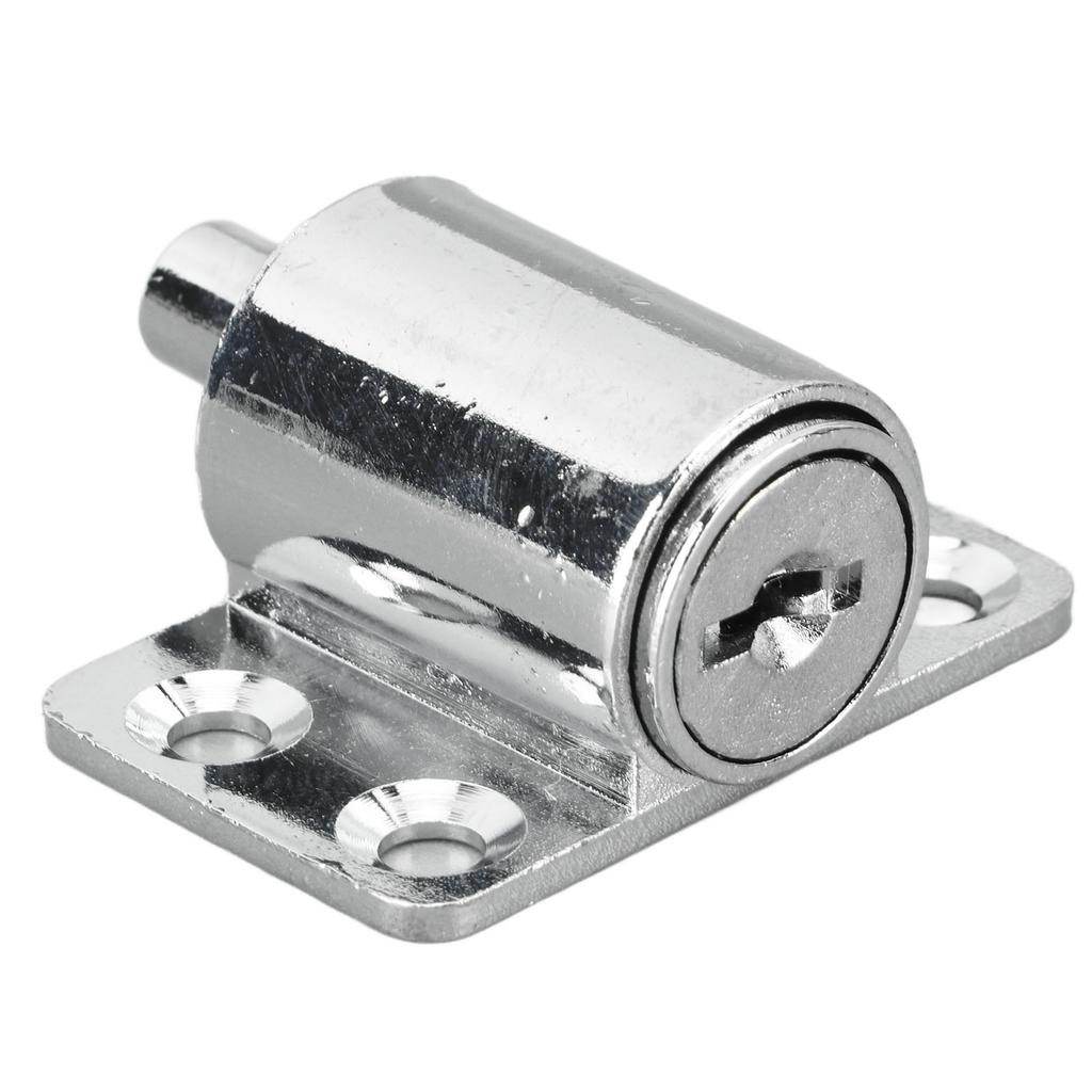 Sliding Window Lock Zinc Alloy Sliding Door Glass Window Security Limit Lock with Keys for Child