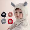 Детские шапки Зимние бархатные детские шапки для мальчиков и девочек Милые ушки Защитные уши Шерстяные шапки Детские шапки Шапки из кролика