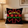 RRed Hot Chili Peppers Band Pillow Case Cushion Cover Throw Pillow Case For Car Sofa