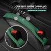 For Mercedes Benz Suede Car Logo Seat Gap Filler Seat Seam Leak-proof Plug Strip AMG A C E S G Class W201 W210 W108 W204 W205 MX9