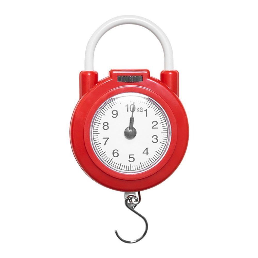 Portable Metal Hanging Scale Plastic High Precision Spring Scale with Hook Weight Scale