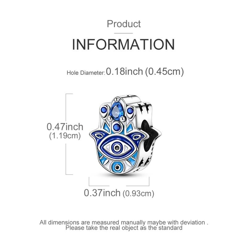 Медные Подвески-Шармы Ангел Сердце Глаз Защитника Ладони Подходят для Оригинального Браслета DIY Ювелирные Изделия Подвески Висячие Подарок для Женщины