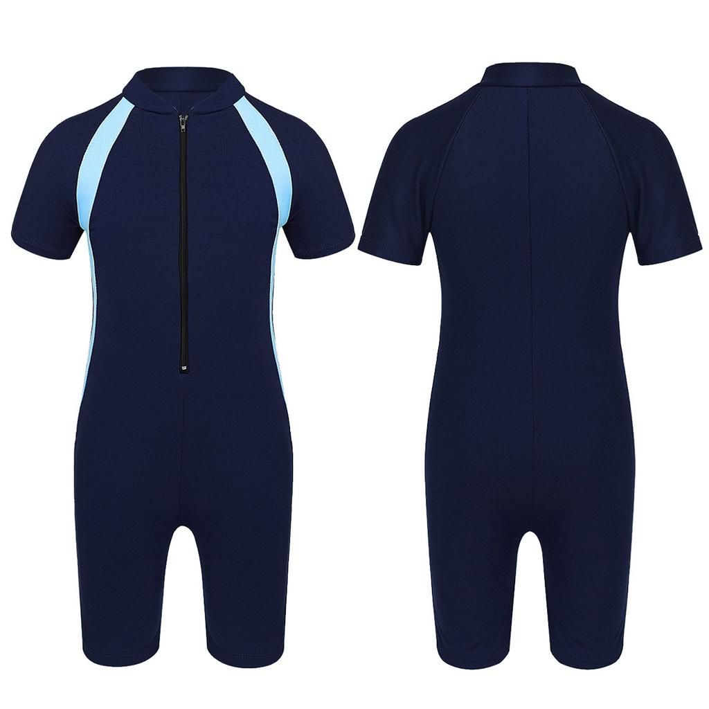 Гидрокостюм, короткий купальник, детский эластичный костюм для дайвинга для девочек, купальник, комбинезон для серфинга, рашгард