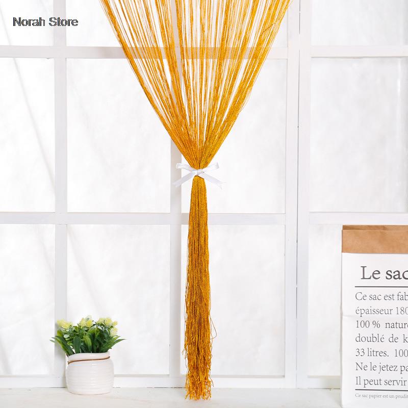 Многоцветные нитяные шторы 1x2 м для двери гостиной, стены, окна, панель с кисточками, шторы для спальни, оконная занавеска, украшение