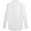 Polo Ralph Lauren FW24 Вышитый логотип Принт Однотонная Льняная Рубашка с Длинным Рукавом Мужские рубашки Белый MNPOWOV16824146-100