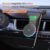 New Car Bracket Magnetic Car Wireless Charging Mobile Phone Folding Bracket Special Navigation Sucker 15W Fast Charging