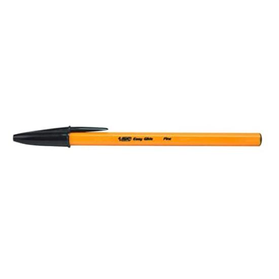 BIC BIC Ballpoint Pen Orange Black 50 Pieces for Office Use Commercial Ballpoint Pen Oil-based 0.7mm [item]
