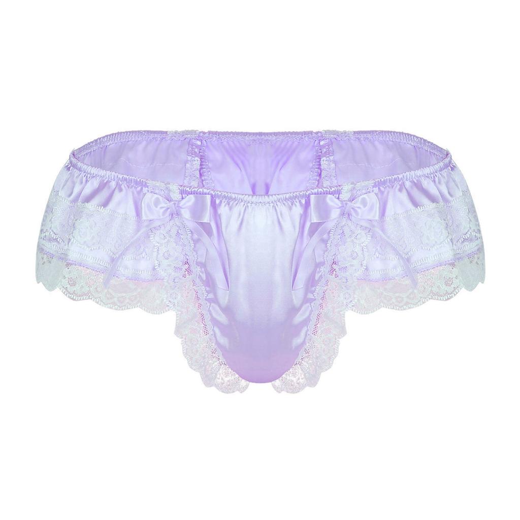 Сексуальные мужские кружевные трусы с открытой попкой, низкие стринги, нижнее белье, трусики