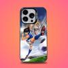 Comic C-Captain Tsubasas Phone Case For iPhone 16,15,14,13,12,11,Pro,Max,Plus,Mini,XS,SE Anti Fall Black Matte Hard Bumper