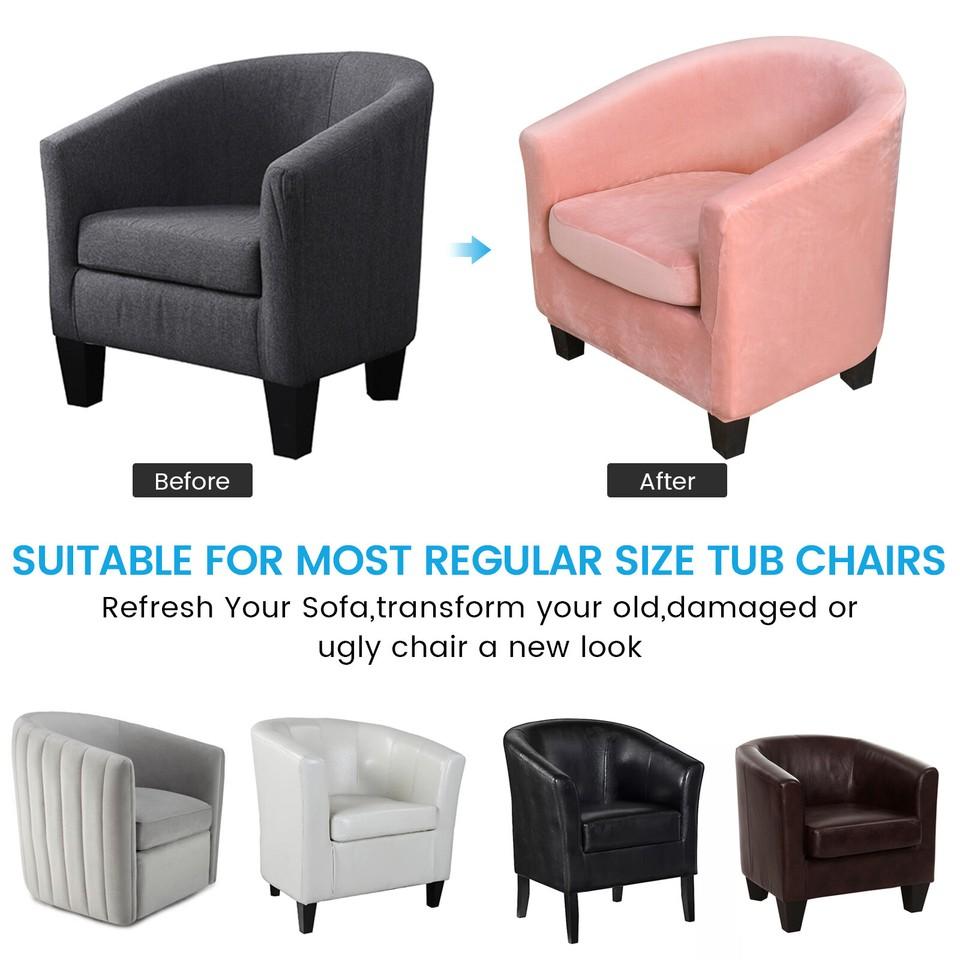 Stretch Armchair Cover Club Chair Cocktail Chair Sofa Covers Lounge Chair Chair Cover