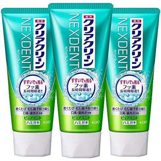 Clear Clean Матомегай Нексдент Мятная Свежесть 120г Набор из 3 Штук