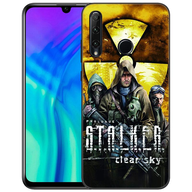 Чехол «Сталкер ясное небо» для Huawei Honor 10X Lite 7A 8A 9X 20 Pro 7S 8C 8S 8X 9A 9C 10i 20i 30i 20E 20S 8 10 Lite черный чехол