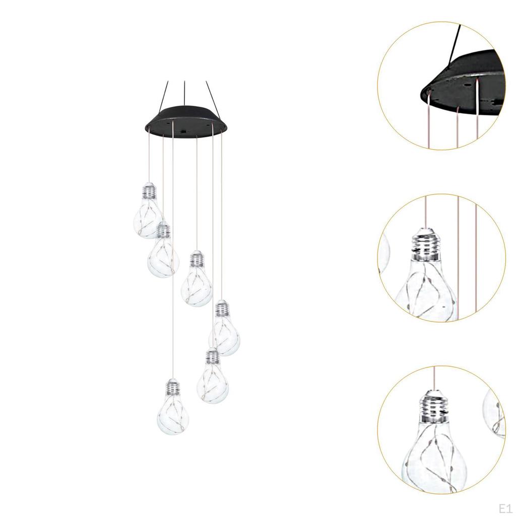 Solar Wind Chimes for Outside Birthday Gift Yard Landscaping Walkway