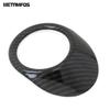 For Volkswagen VW T-Roc TROC 2018- 2024 2025 Carbon Fiber Head Light Lamp Adjustment Switch Cover Trim Interior Accessories