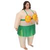 Hawaiian Hula Dance Inflatable Costume, Adults