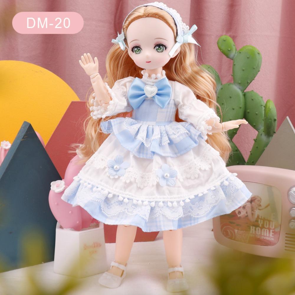 Наряди 30 см Аниме Bjd Куклу с Одеждой 30 см Шарнирные Игрушки 1/6 Куклы Bjd Детская Игрушка