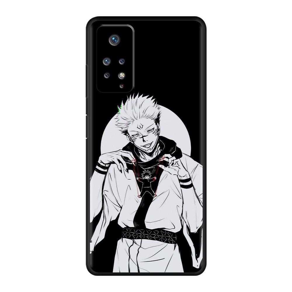 Мягкое дзюдзюцу кайсен Годзё Сатору для Xiaomi Redmi Note 9S 11 Pro 9C 10 9T 9A 8 7 9 K40 10C K40S K50 Celular Funda