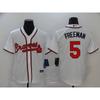 MLB Atlanta Braves Short Sleeve Baseball Jersey Men Women Fan Apparel 2025 Embroidered Team