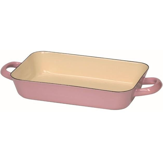 Сковорода Riess Pastell 26x17 см розовая (0049-006)
