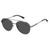 Polaroid Polarized Grey Pilot Men S SunglaSSeS Pld 4119 S X 0kj1 M9 56