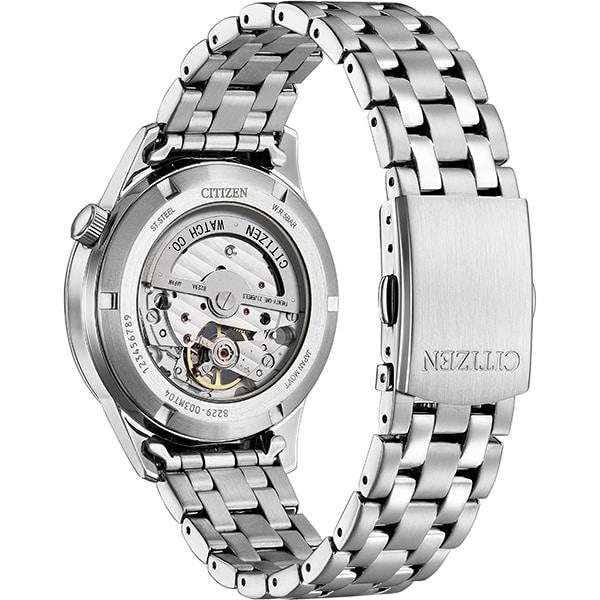 Citizen Мужская NH9131-73L ( Часы CITIZEN COLLECTION Механические Open Heart) Круглые часы, серебро