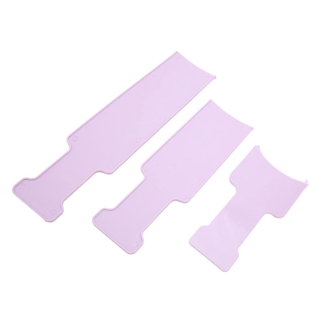 3 шт. Доска для мелирования, парикмахерская, краска для волос, набор лопаток для разделения, парикмахерский инструмент для