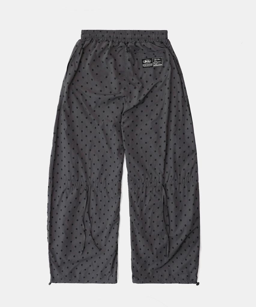 BADBLOOD Mystic Nylon Reflective Joggers - Charcoal Dot