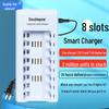 Dual Slot AA/AAA Universal Charger for No. 5 No. 7 Rechargeable 1.2V NiMH Batteries - 8 Slots