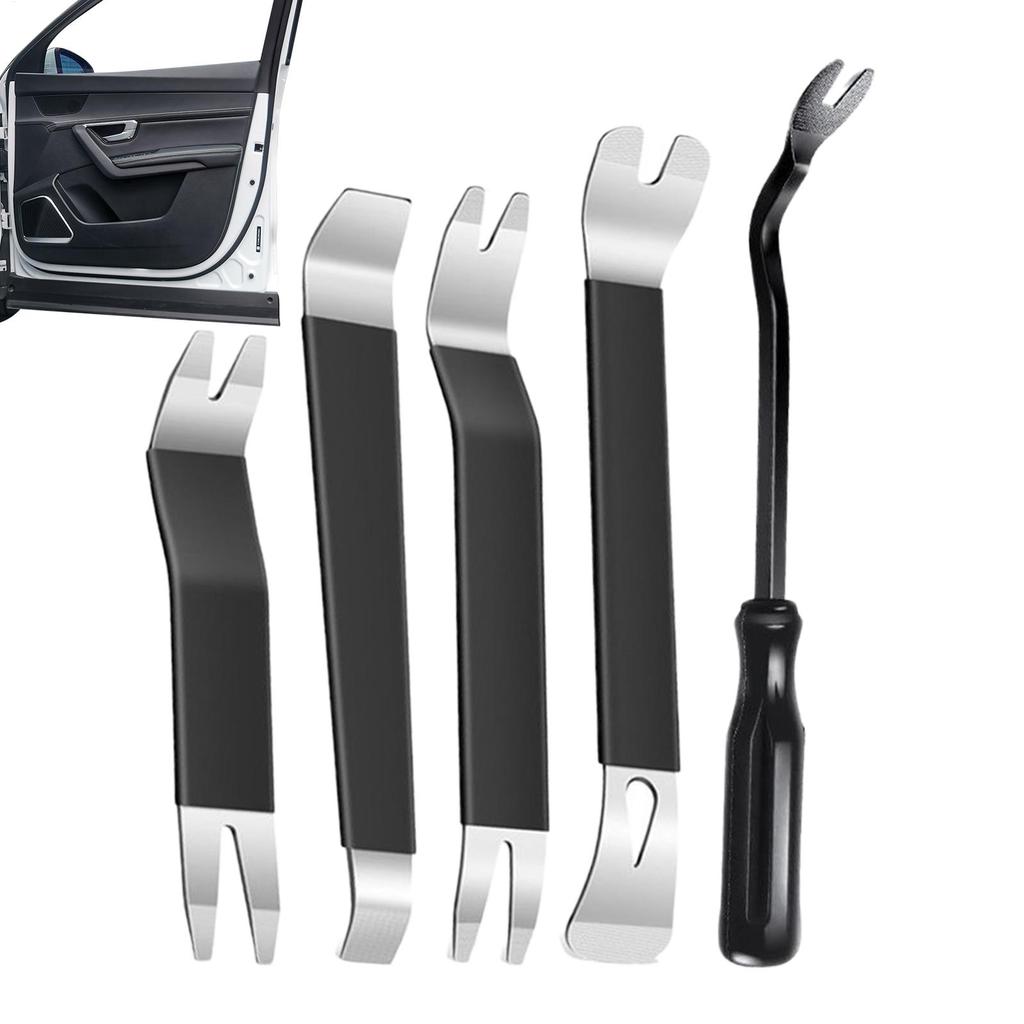 5pcs Car Audio Interior Disassembly Tools Auto Trim Removal Tool Audio Dashboard Remover Pry Tool Interior Modification